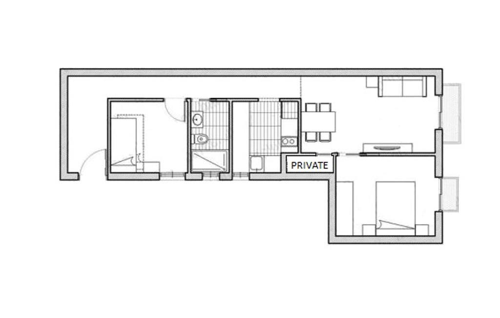 Barcelona Centric Apartment Zimmer foto